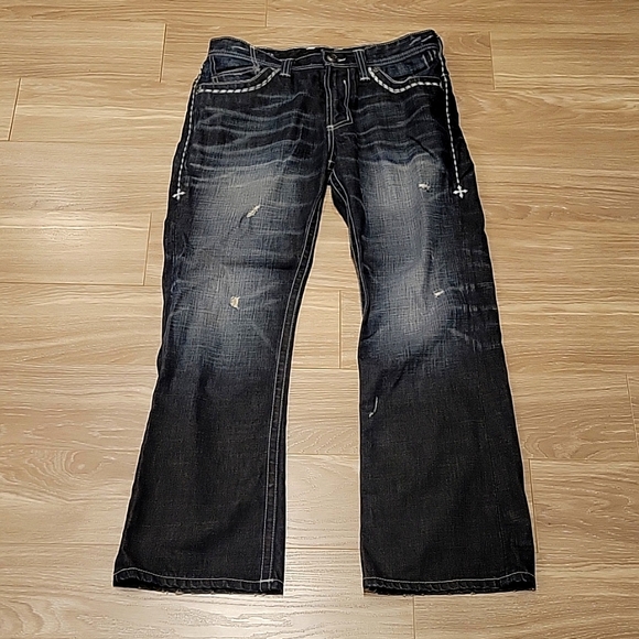 Affliction Other - AFFLICTION BLACK PREMIUM COOPER VINTAGE JEANS👖